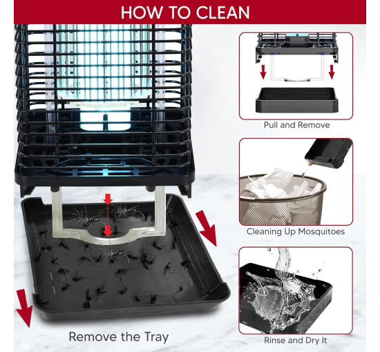 Знищувач комах Surezap 18 Вт, 4000 В, чорний (my-21170)