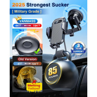 Универсальный автомобильный держатель для телефона VANMASS, черный (my-21131)