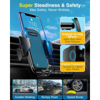 Универсальный автомобильный держатель для телефона VANMASS, черный (my-21131)