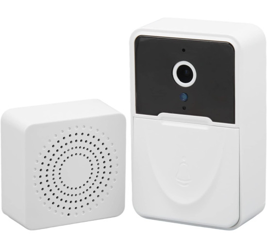 Видеозвонок Bewinner X3 WiFi со звуковым сигналом, белый (my-21163)