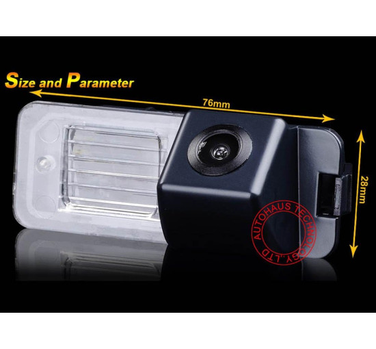 Водонепроницаемая камера заднего вида Navinio NV8099-NEW-FBA с ночным видением и углом обзора 170° (my-21158)