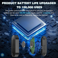 Звонок на входную дверь, датчик открытия двери SanJie DS17, черный (my-21138)