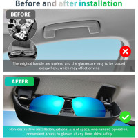 Чехол для солнцезащитных очков GAFAT для автомобилей VW Golf 8 ID.3 ID.4 (6090)