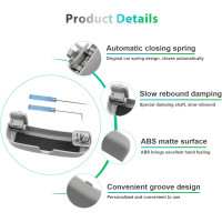 Чохол для сонцезахисних окулярів GAFAT сумісний із Opel Corsa F Astra L Grandland сірий (6094)