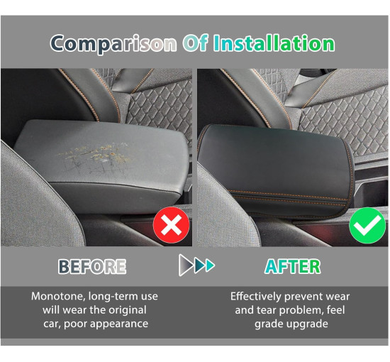 Чохол GAFAT на центральний підлокітник для Seat Leon MK4 (6076)