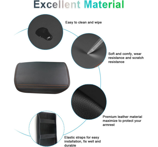 Чохол GAFAT на центральний підлокітник для Seat Leon MK4 (6076)