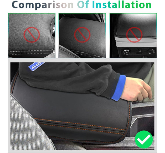 Чохол GAFAT на центральний підлокітник для Seat Leon MK4 (6076)