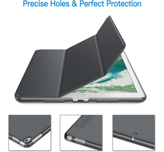 Чохол JETech для iPad Pro та iPad Air 3 10,5 дюймів космічний сірий (6039)