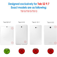 Чохол JETech для Samsung Galaxy Tab S2 9,7 дюйма чорний (6047)