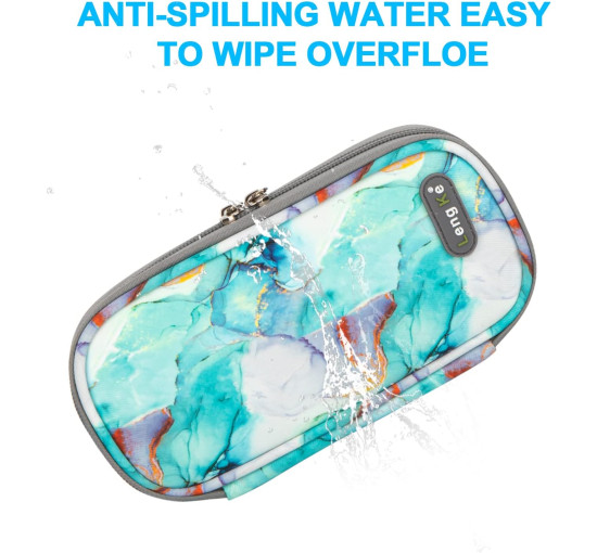 Чехол-холодильник для инсулина YOUSHARES, мраморно-зеленый (6003)