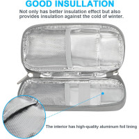 Чехол-холодильник для инсулина YOUSHARES, мраморно-зеленый (6003)