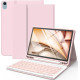 Чохол-клавіатура HOTLIFE для iPad Air 11 світло-рожевий (6023)