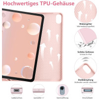 Чохол-клавіатура HOTLIFE для iPad Air 11 світло-рожевий (6023)