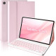Чохол MMK для Galaxy Tab A9 Plus з клавіатурою рожевий (6025)