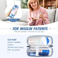 Дорожный чехол для инсулина YOUSHARES, зозовый (6002)