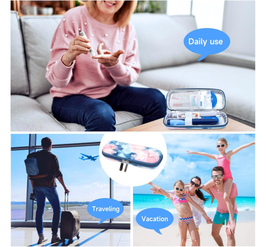 Дорожный чехол для инсулина YOUSHARES, зозовый (6002)