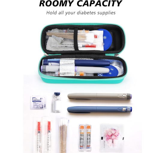 Дорожный термоконтейнер для инсулина YOUSHARES, зеленый (6001)