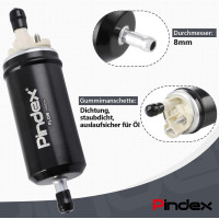 Электрический топливный насос Pindex 12В черный (6034)