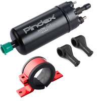 Электрический топливный насос высокого давления Pindex 12В черный (6038)