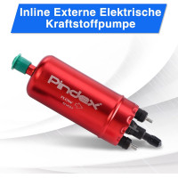 Электрический топливный насос высокого давления Pindex 12В красный (6035)