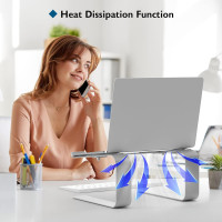 Эргономичная подставка BONTEC для ноутбуков с диагональю экрана от 10 до 17,3 дюймов (6093)