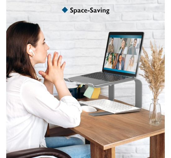 Ергономічна підставка BONTEC для ноутбуків з діагоналлю екрана від 10 до 17,3 дюймів (6093)