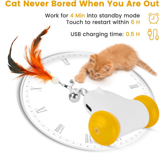 Интерактивные игрушки для кошек HAPPY HACHI (6022)