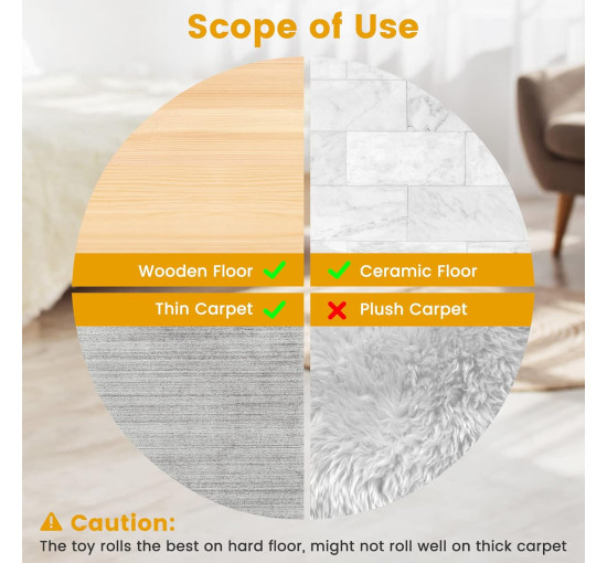 Интерактивные игрушки для кошек HAPPY HACHI (6022)