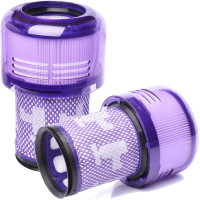 Комплект із 2 HEPA-фільтів Avken сумісний з пилососами Dyson V12 Detect Slim (6054)