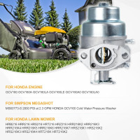 Комплект карбюратора Pindex для газонокосилки Honda GCV160 с фильтром (6041)