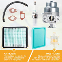 Комплект карбюратора Pindex для газонокосилки Honda GCV160 с фильтром (6041)