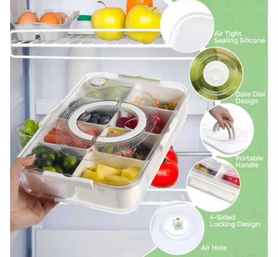 Коробка для снеків Luxear з 14 відділеннями 2 комплекти (6056)