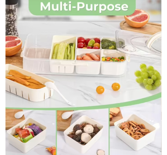 Коробка для снеків Luxear з 14 відділеннями 2 комплекти (6056)