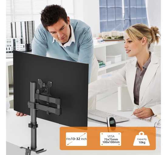 Кронштейн-подставка Bracwiser для монитора и компьютерных экранов 16 дюйма высотой (6027)