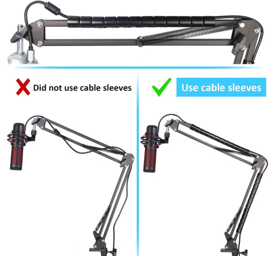 Микрофонный кронштейн YOUSHARES совместимый HyperX QuadCast (6008)