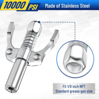 Набір CarBole з 5 аксесуарів для мастильного пістолета 10000 PSI (6044)