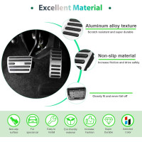 Накладки GAFAT на педали акселератора и тормоза для MG ZS/MG HS/MG 5/MG Marvel R (6074)