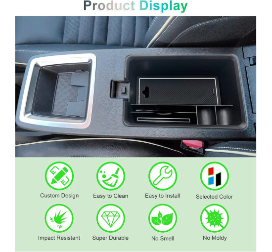 Органайзер для підлокітника GAFAT сумісний із Renault Megane E-Tech/Scenic E-Tech 2022-2024 (6087)