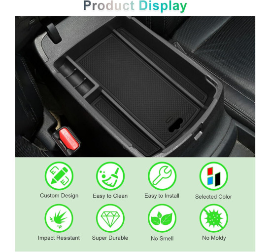 Органайзер для центральної консолі GAFAT сумісний з Kia Sportage QL (6080)