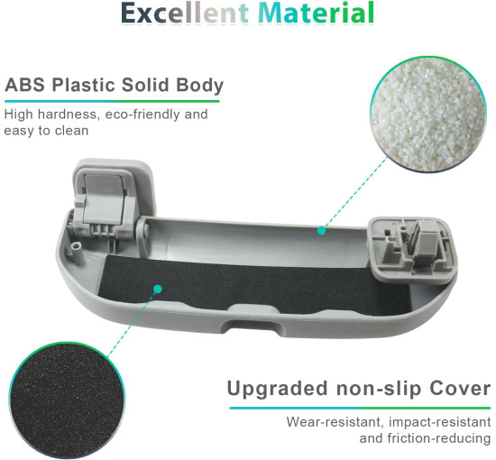 Органайзер GAFAT для хранения очков совместим с Peugeot 308 508 SW GT Hybrid 2014-2025 серый (6101)