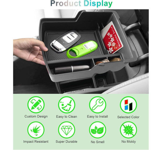 Організатор GAFAT для підлокітника Hyundai Kona SX2 EV Hybrid (6088)