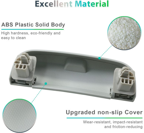 Органайзер GAFAT для сонцезахисних окулярів сумісний з Audi A3 A4 A5 A6 Q3 Q5 Q7 сірий (6095)