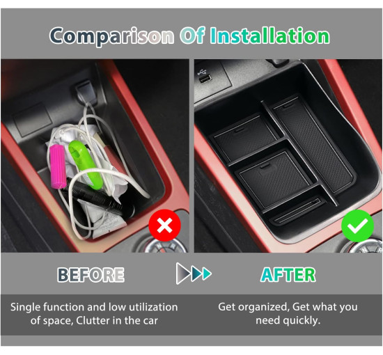 Органайзер центральної консолі Dacia Spring 2023 чорний (6081)