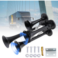 Пневматический звуковой сигнал Kensbro 12 В/24 В 150 дБ черный (6014)