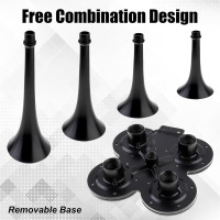 Пневматический звуковой сигнал Kensbro 12 В/24 В 150 дБ черный (6014)