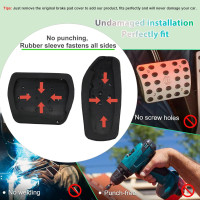 Подножки для педалей акселератора GAFAT Renault Clio 5 Captur 2 Arkana Megane E-Tech (6075)