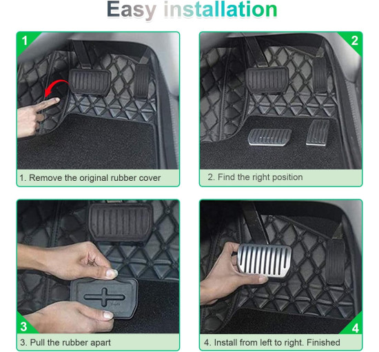 Подножки для педалей акселератора GAFAT Renault Clio 5 Captur 2 Arkana Megane E-Tech (6075)