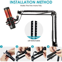 Підставка для мікрофону Youshares сумісна з HyperX QuadCast (6017)