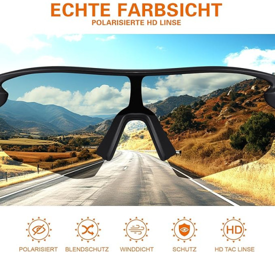 Поляризованные солнцезащитные очки Suoso с защитой UV400 (6061)