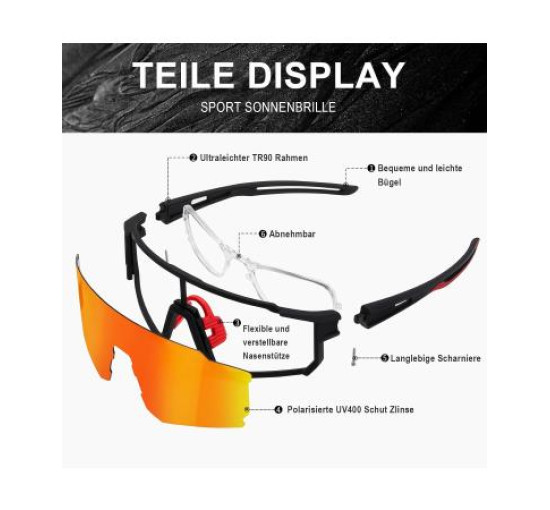 Поляризовані сонцезахисні окуляри Suoso UV400 (6063)